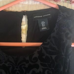 Black Adrienne Vittadini shift dress